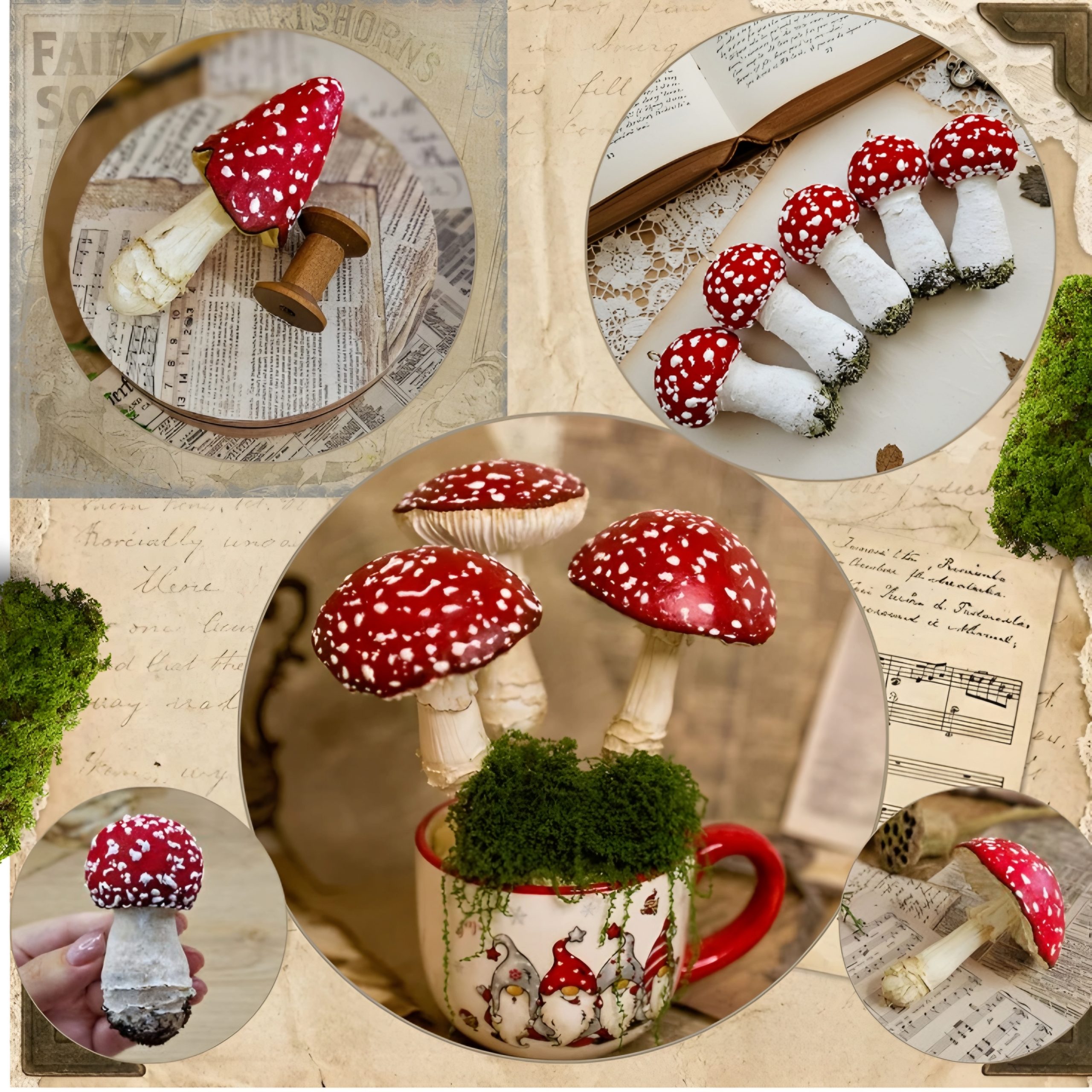 Fairytale Fly Agarics
